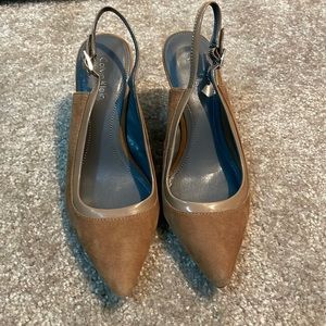 Calvin klien Wedges in camel